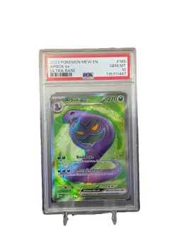 PSA 10 Arbok ex Full Art Ultra Rare 185/165 Pokemon 151 English Gem Mint - Image 1