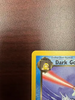 Dark Golduck 1st Edition Non Holo WOTC Pokemon 37/82 Vintage Rocket 2000 LP+ - Image 3