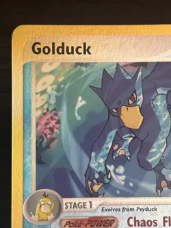 2003 Pokemon TCG Golduck 17/100 - EX Sandstorm Reverse Holo Rare LP/NM - Image 3