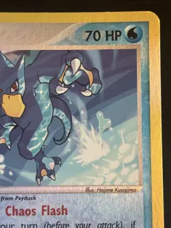 2003 Pokemon TCG Golduck 17/100 - EX Sandstorm Reverse Holo Rare LP/NM - Image 4