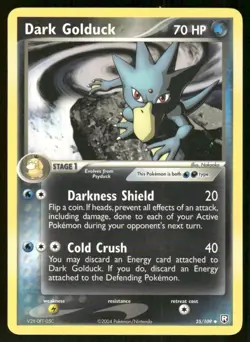 Pokemon Tcg Dark Golduck #35 Pokemon Team Rocket Returns NM - Image 1