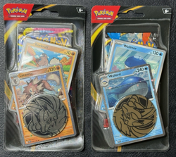 Pokemon TCG: Mega Evolution - Checklane Blister Booster - Lycanroc + Wailord - Image 1