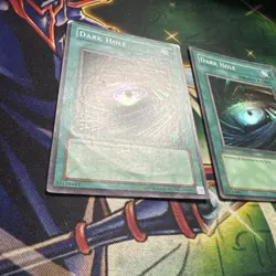 Yugioh! Dark Hole LOB-052 x2 Super Rare Unlimited LP/HP - Image 2