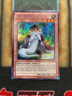 Yugioh Mathematician DRLG-EN023 Secret Rare LP - Image 1