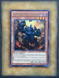 Yugioh Cir, Malebranche of the Burning Abyss DUEA-EN084 Rare 1st Ed LP - Image 1