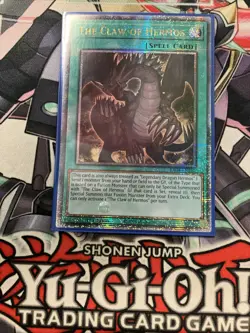 The Claw Of Hermos Quarter Century Secret Rare RA04-EN256 Yugioh - Image 1