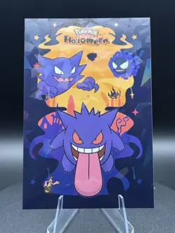 Gengar Evolutions - Cracked Ice Holo - Halloween Card Database 2025 - Pokemon - Image 1