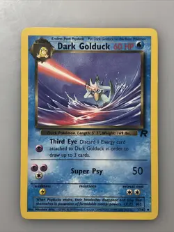 Dark Golduck 37/82 - Team Rocket - Pokemon Card - Near Mint (NM) - Image 1