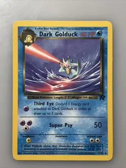 Dark Golduck 37/82 - Team Rocket - Pokemon Card - Near Mint (NM) - Image 2