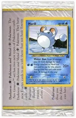 Marill - 29 - Pokemon Wizards Black Star Promo Card SEALED NM - Image 1