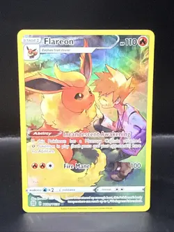 Pokemon Card - Flareon Brilliant Stars TG01/TG30 Ultra Rare - Image 3