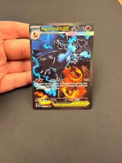 Mega Charizard X ex 125/094 SIR Phantasmal Flames Pokemon Card NM - Image 1