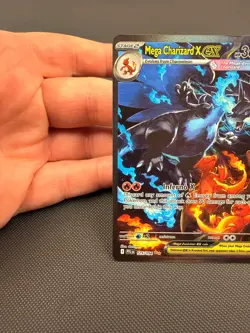 Mega Charizard X ex 125/094 SIR Phantasmal Flames Pokemon Card NM - Image 2
