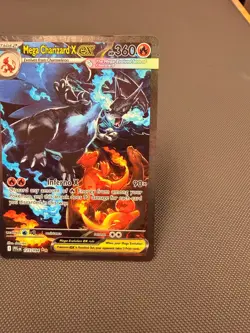 Mega Charizard X ex 125/094 SIR Phantasmal Flames Pokemon Card NM - Image 3