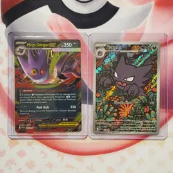 Haunter 027 Promo + Mega Gengar ex 056/094 - Box Fresh - Pokemon Card Lot #923 - Image 1