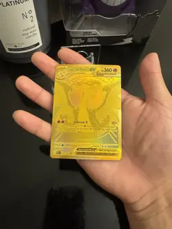 Mega Charizard X EX Phantasmal Flames 130/94 Mega Ultra Rare Gold Card Pck Fresh - Image 3