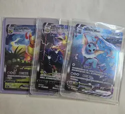 2024 Pokemon TCG S-Chinese Jolteon Flareon Vaporeon Vmax CSHC-003 006 009 Card- - Image 1