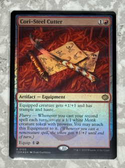 Cori-Steel Cutter #103 FOIL MTG Tarkir TDM NM X1 - Image 1