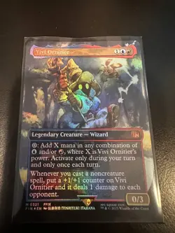 Vivi Ornitier (Borderless-FOIL) Final Fantasy, Never Played, NM - Image 1