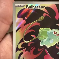 Pokemon Mega Evolutions Bulbasaur 133/132 Illustration Rare Stamped Promo card - Image 3
