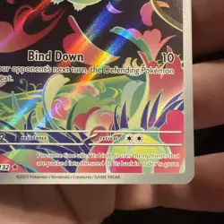 Pokemon Mega Evolutions Bulbasaur 133/132 Illustration Rare Stamped Promo card - Image 5