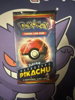 POKEMON TCG DETECTIVE PIKACHU SEALED BOOSTER PACK BRAND NEW - Image 1