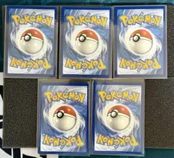 Pokemon Mew Celebrations 011/025 25th Anniversary Holo LOT of 5 FRESH FROM Packs - Image 2