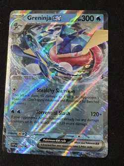 Pokemon Scarlet & Violet Black Star Promo - Greninja ex SVP 054 Promo TCG M/NM - Image 1