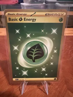 Pokemon Paldea Evolved Basic Grass Energy Hyper Rare #278/193 - Image 1