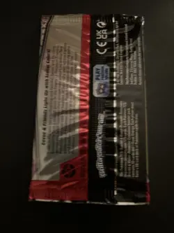 22.38g VERY HEAVY Prismatic Evolutions Pokemon Sealed Booster Pack New - Image 3