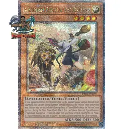 Yugioh! Incredible Ecclesia, the Virtuous RA04-EN039 Quarter Century Secret Rare - Image 1