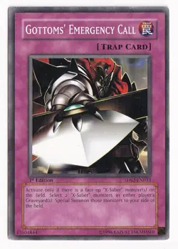 Yugioh TCG 5DS2-EN033 Gottom's Emergency Call 1st Common - Image 1