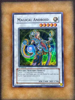 Yugioh Magical Android TDGS-EN043 Super Rare 1st Ed NM - Image 1