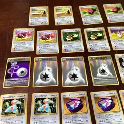 Lot Of 87 Japanese Pocket Monsters Pokemon’Colorless’ Trading Cards - Image 2