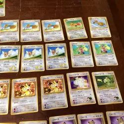 Lot Of 87 Japanese Pocket Monsters Pokemon’Colorless’ Trading Cards - Image 4