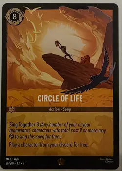 Circle of Life 26/204 Fabled Regular Disney Lorcana Card NM - Image 1