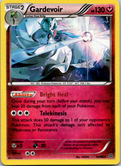 Gardevoir Shiny 54/98 Holo XY Ancient Origins Pokemon Card - NM - Image 1
