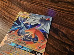 Pokemon TCG Reshiram & Charizard Tag Team GX Unbroken Bonds Holo Card 20/214 LP - Image 3