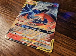 Pokemon TCG Reshiram & Charizard Tag Team GX Unbroken Bonds Holo Card 20/214 LP - Image 4