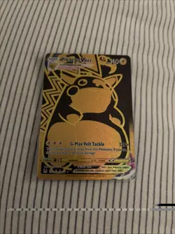 Pokemon TCG Pikachu VMAX Gold Card TG29/TG30 - Image 1