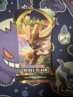 Pokemon Rebel Clash Booster Pack 10 Cards Pack NEW SEALED - Image 1
