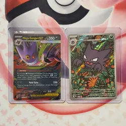 Haunter 027 Promo + Mega Gengar ex 056/094 - Box Fresh - Pokemon Card Lot #924 - Image 1