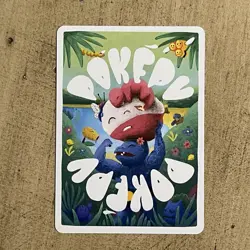 Pokepu S1, 1st Ed. Meeeow Mew Pokemon Fan Art Derpy Parody Card Rare Holo - Image 2
