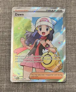 Dawn 118/094 Ultra Rare Full Art NM Pokemon Card PFL Phantasmal Flames - Image 1