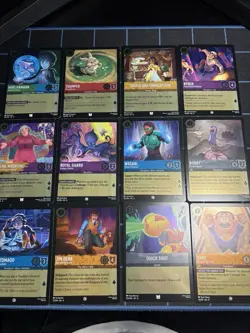Disney Lorcana tcg bulk lot Foil Holo 35 Cards - Mixed Lot - Image 1