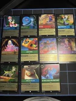 Disney Lorcana tcg bulk lot Foil Holo 35 Cards - Mixed Lot - Image 3