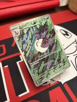 Pokemon TCG Arbok 176/162 Temporal Forces Illustration Rare Card NM Condition - Image 2