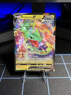 Rayquaza V SWSH147 SWSH: Sword & Shield Promo Cards Holo - Image 1