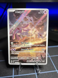 Mesprit Pokemon Surging Sparks 2024 Illustration Rare Holo Card 204/191 - Image 1