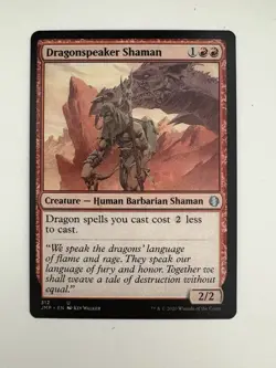 Dragonspeaker Shaman MTG Magic the Gathering Card NM Near Mint JMP - Image 1